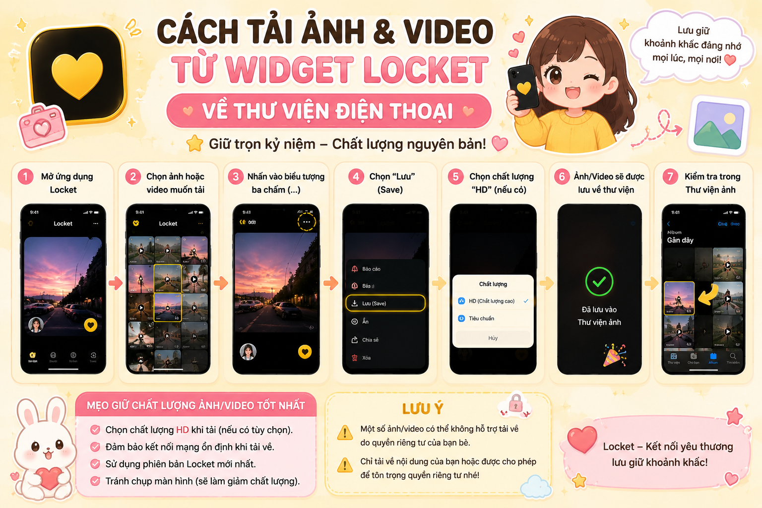 Hướng Dẫn Tải Video Từ Locket Về Điện Thoại Nhanh Nhất