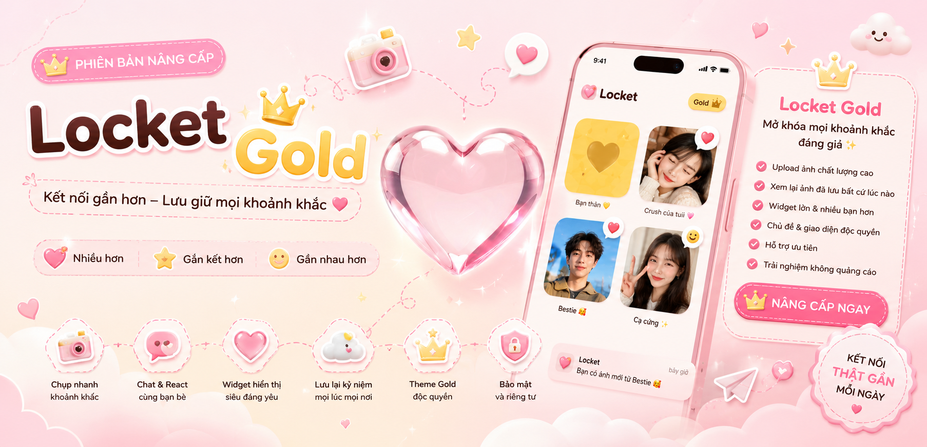 Locket Gold – Dịch Vụ Nâng Cấp Locket Gold Uy Tín, Nhanh Chóng Và An Toàn Nhất 2026